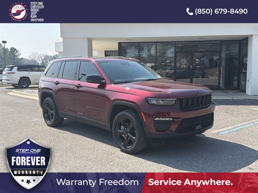 Used 2024 Jeep Grand Cherokee Limited w/ Black Appearance Package