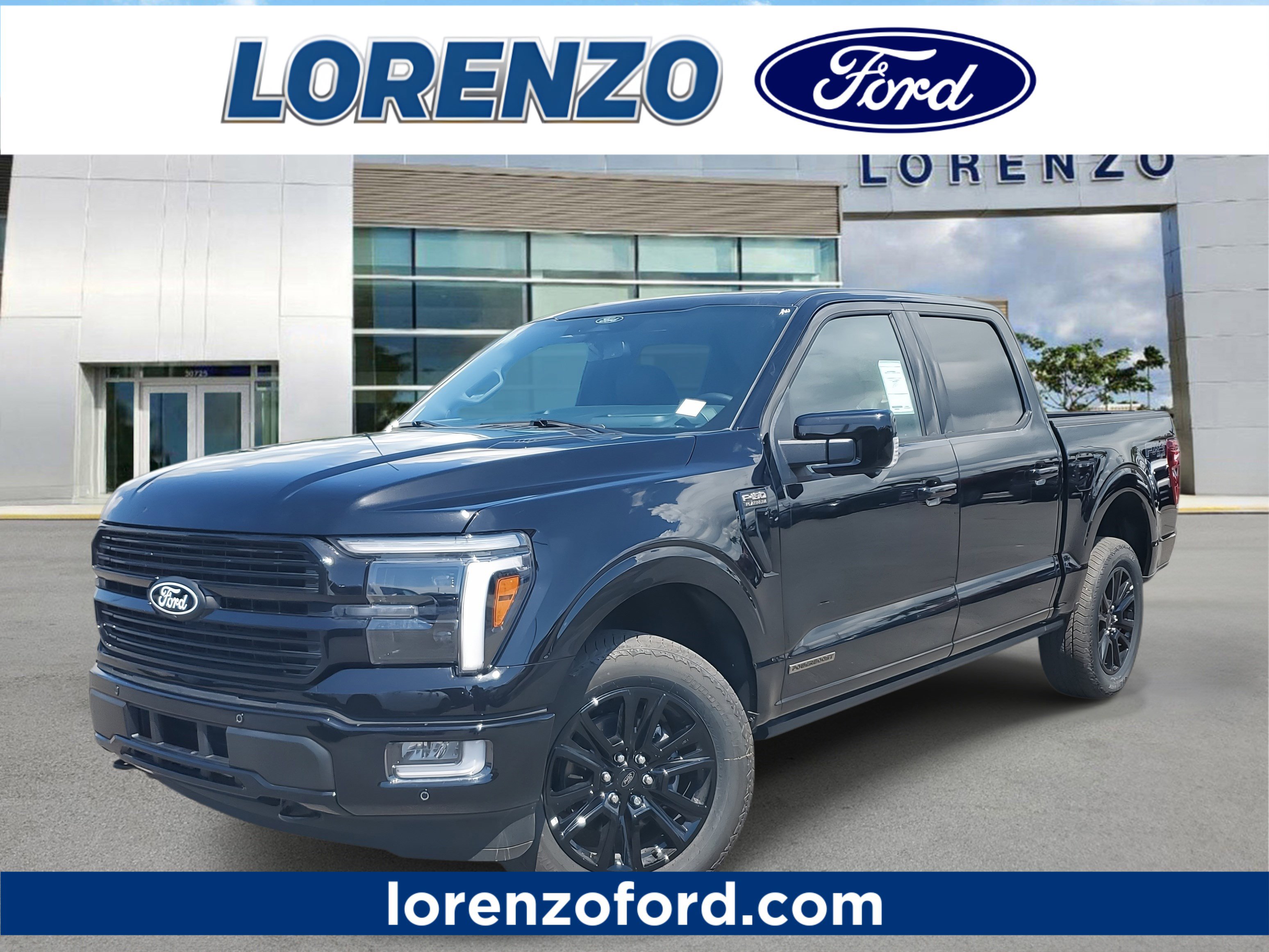 New 2025 Ford F150 Platinum w/ Equipment Group 702A High