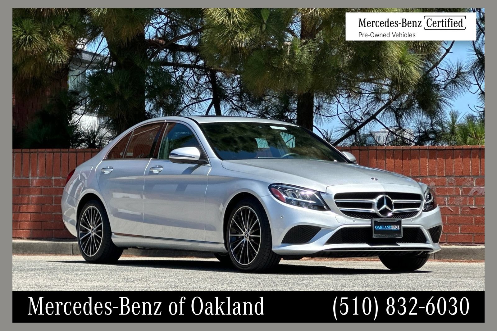 Certified 2021 Mercedes-Benz C 300 Sedan w/ Parking Assistance Package 360° Tour