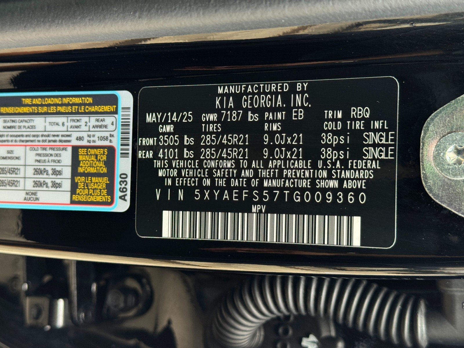 Used 2026 Kia EV9 GT-Line AWD/4WD image 54