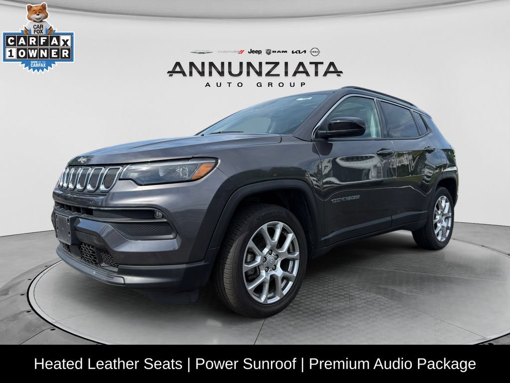 Certified 2022 Jeep Compass Latitude w/ Sun and Sound Group