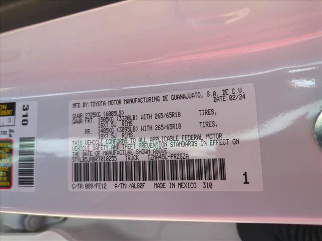 Certified 2024 Toyota Tacoma TRD Sport AWD/4WD image 22