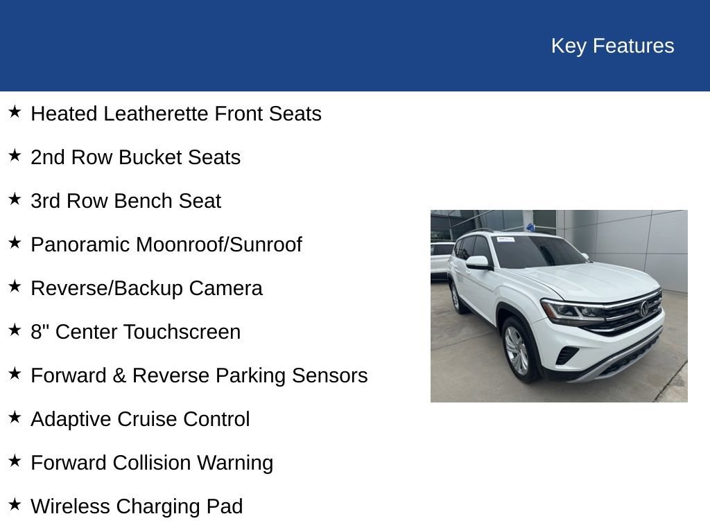 Used 2022 Volkswagen Atlas SE FWD image 29