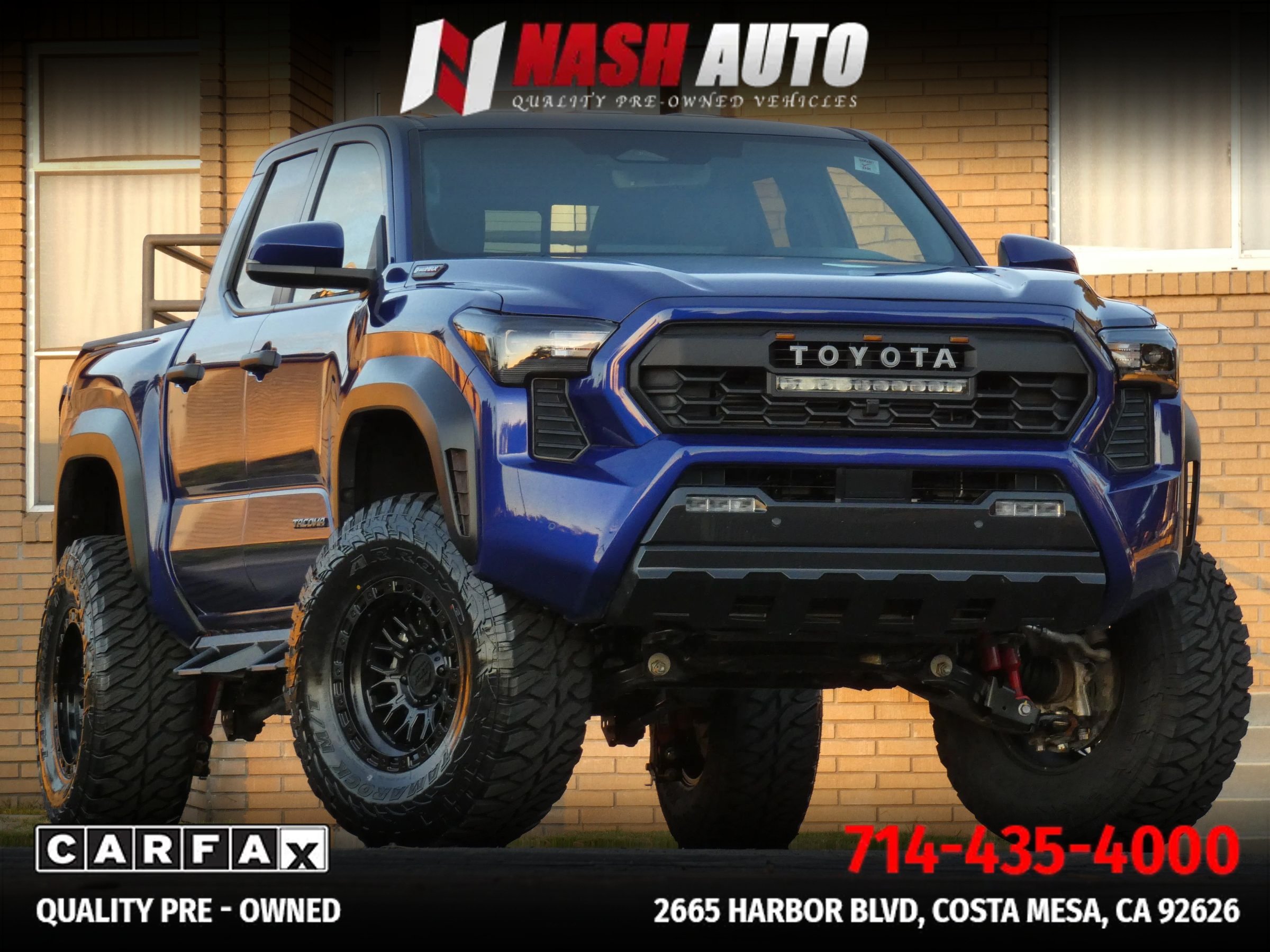 Used 2025 Toyota Tacoma TRD Off-Road w/ TRD Off Road Upgrade Package AWD/4WD image 1