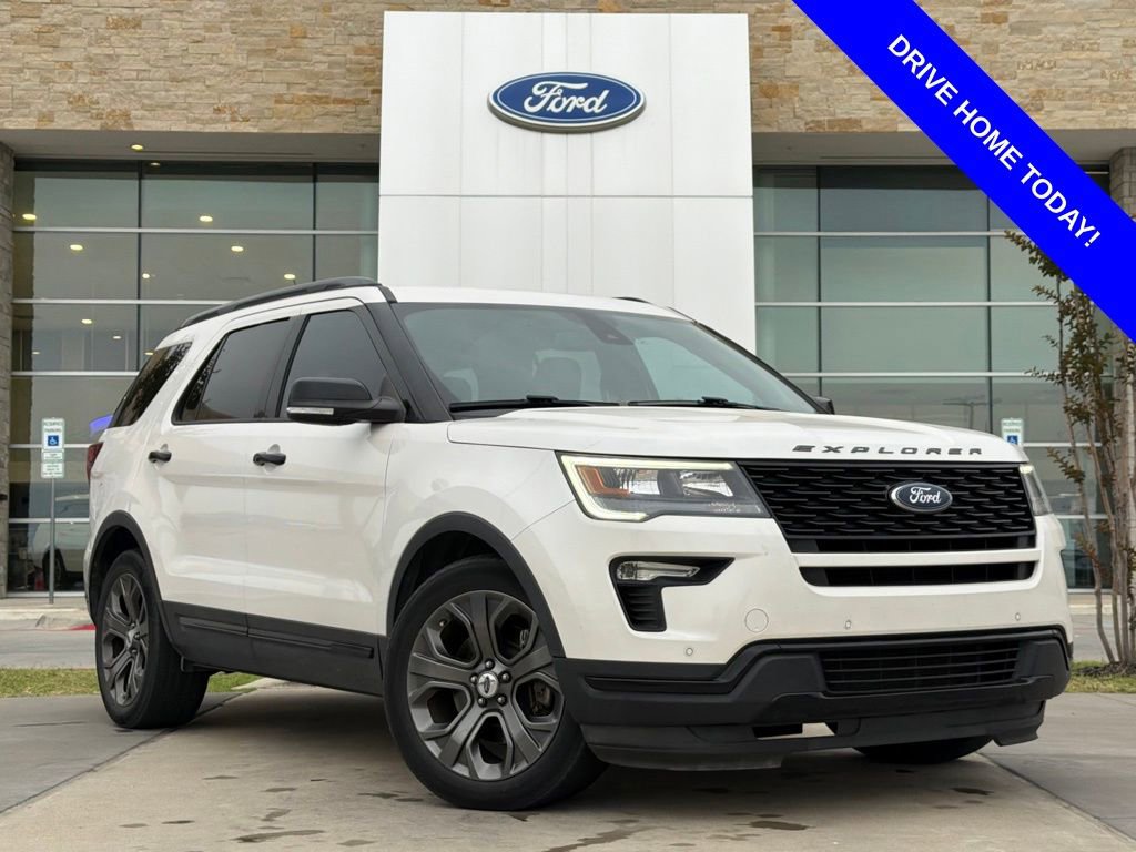 Used 2018 Ford Explorer Sport w/ Ford Safe & Smart Package AWD/4WD image 1