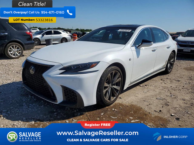 Used 2018 Lexus LS 500 F Sport w/ Accessory Package (Z1) RWD image 1