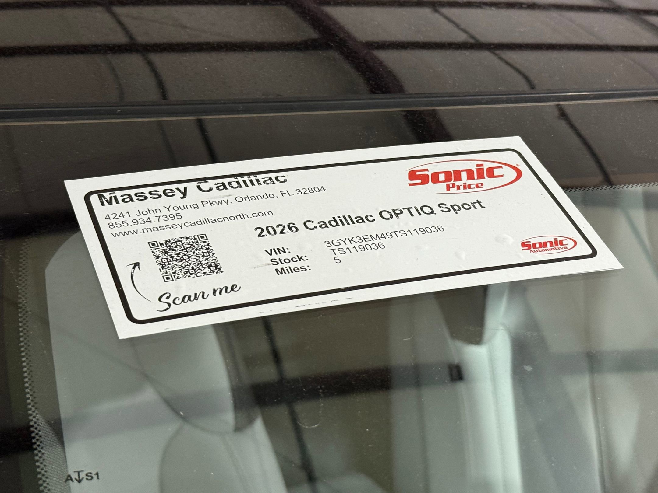 New 2026 Cadillac Optiq Sport 1 image 19