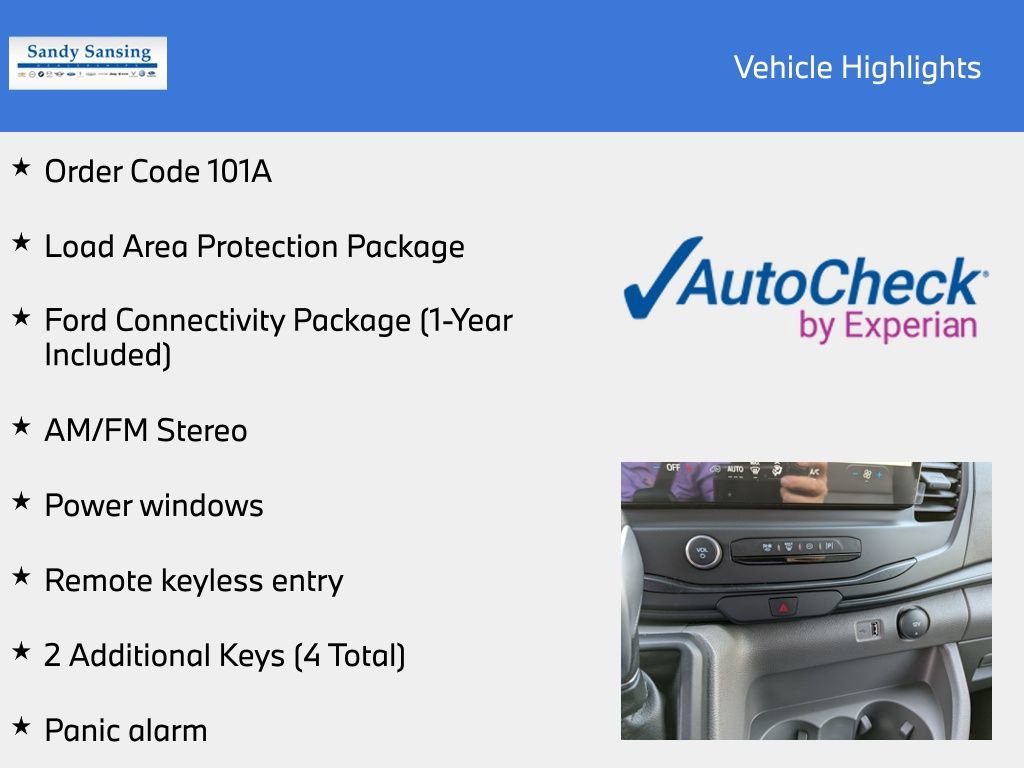 New 2026 Ford Transit 250 148 Medium Roof w/ Load Area Protection Package RWD image 9