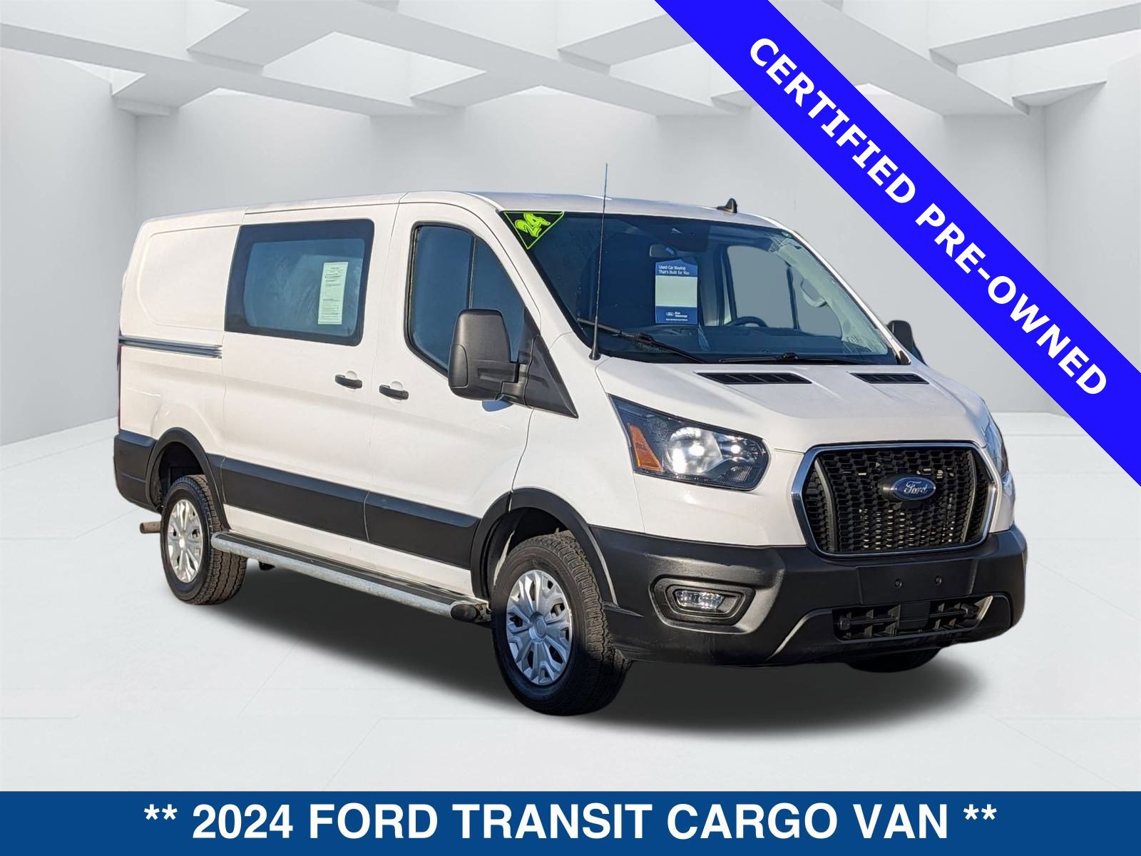 Certified 2024 Ford Transit 250 Low Roof w/ Exterior Upgrade Package image 3