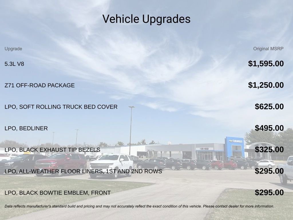 New 2025 Chevrolet Silverado 1500 LT w/ Z71 Off-Road Package image 5