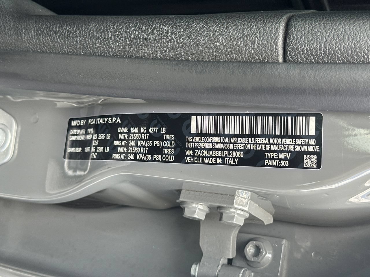 Used 2020 Jeep Renegade Altitude FWD image 34