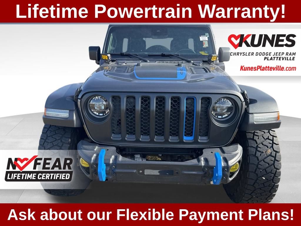 Used 2022 Jeep Wrangler Unlimited Rubicon 4xe w/ Cold Weather Group image 11