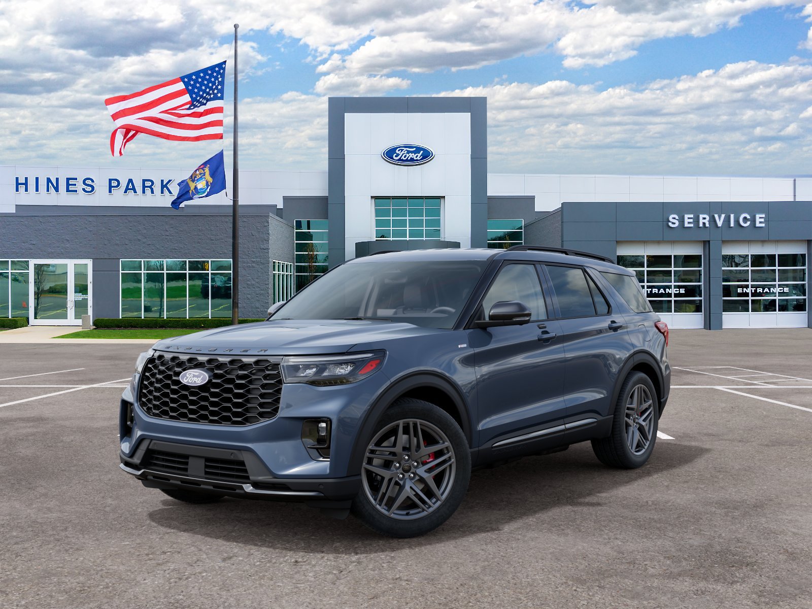 New 2027 Ford Explorer ST-Line w/ Premium Package AWD/4WD image 2