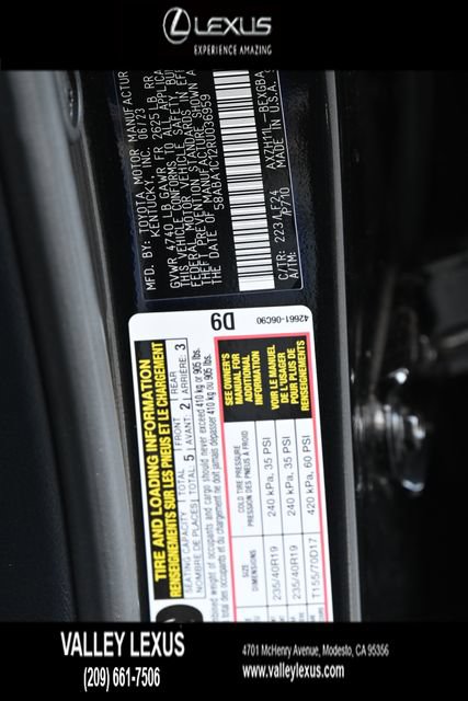Certified 2024 Lexus ES 300h F Sport w/ Accessory Package (Z2) FWD image 24