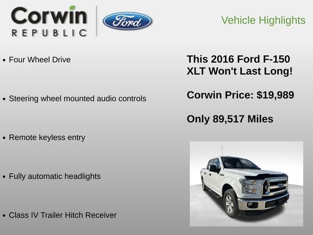 Used 2016 Ford F150 XLT image 6