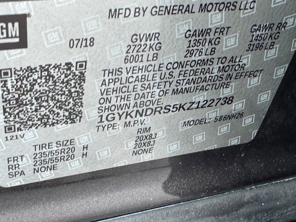 Used 2019 Cadillac XT5 Luxury image 26