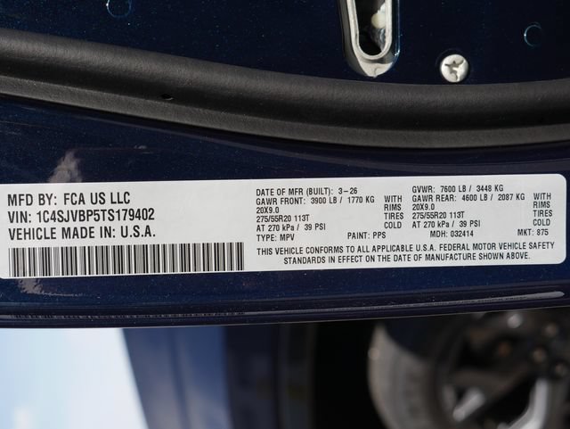 New 2026 Jeep Grand Wagoneer Limited w/ Premium Group II AWD/4WD image 32