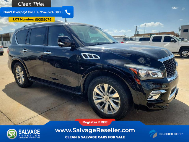 Used 2017 INFINITI QX80 2WD w/ Driver Assistance Package image 5