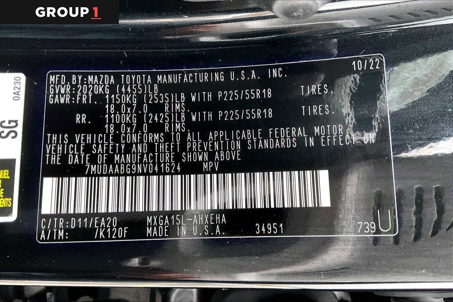 Certified 2022 Toyota Corolla Cross XLE w/ Convenience Package image 35