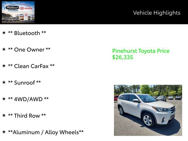 Used 2019 Toyota Highlander Limited AWD/4WD image 7
