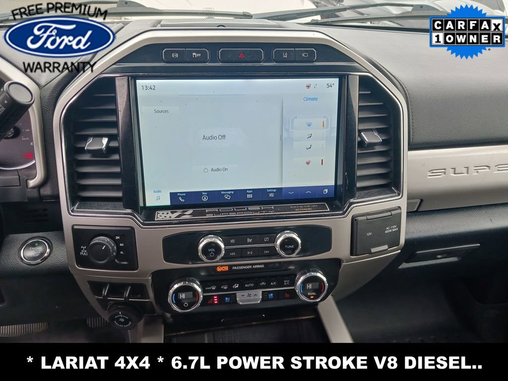 Used 2022 Ford F350 Lariat w/ Black Appearance Package image 21