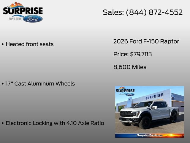 Certified 2026 Ford F150 Raptor AWD/4WD image 26