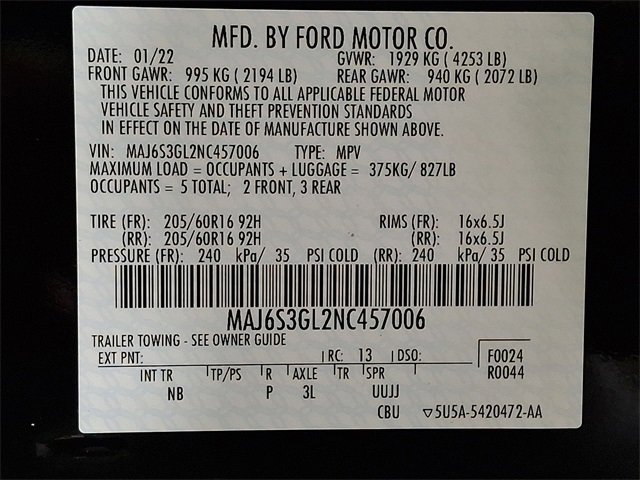 Used 2022 Ford EcoSport SE image 25