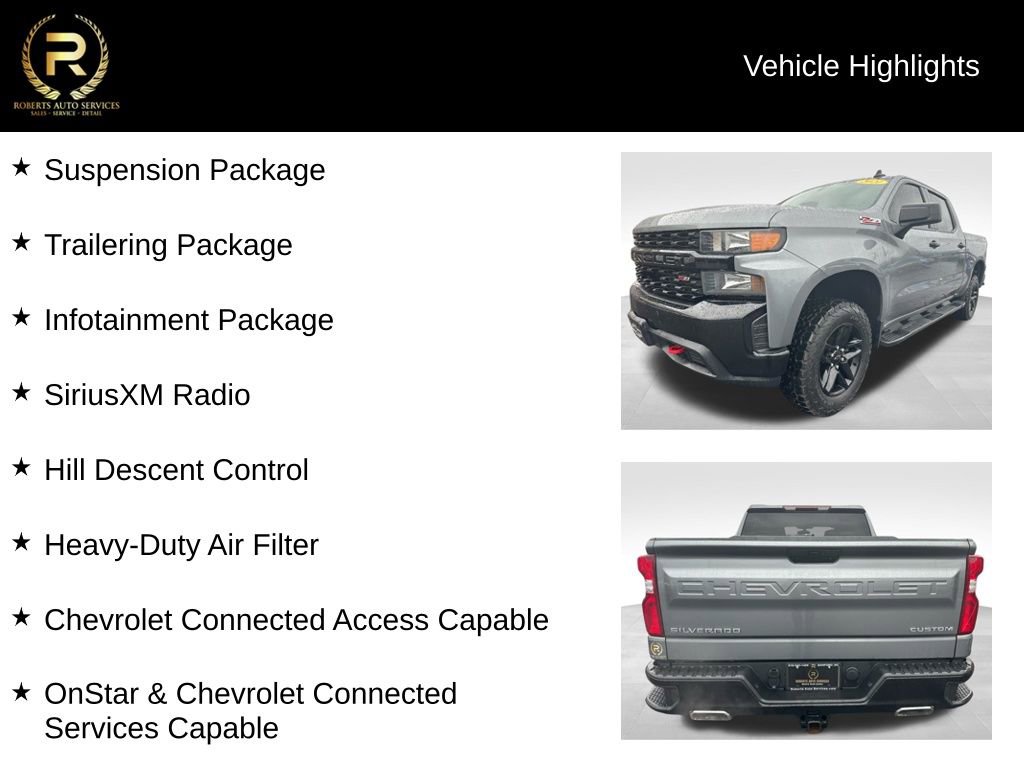 Used 2021 Chevrolet Silverado 1500 Custom Trail Boss image 9