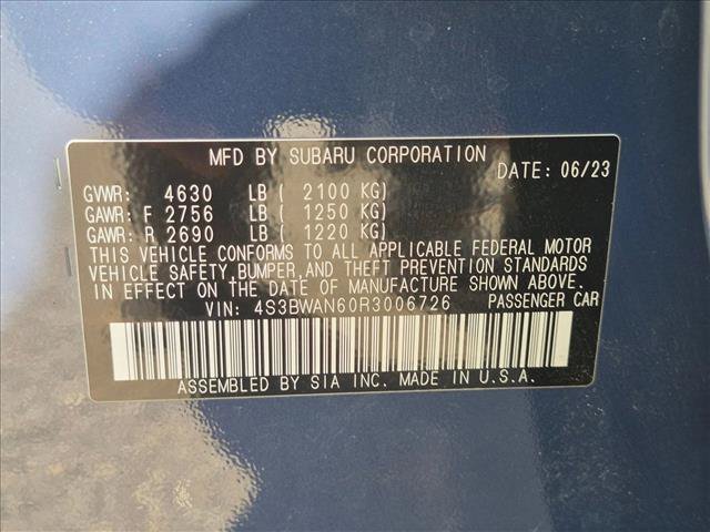 Used 2024 Subaru Legacy Limited AWD/4WD image 21