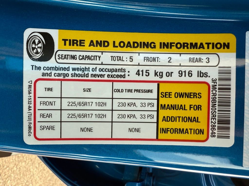 New 2025 Ford Bronco Sport Big Bend w/ Black Appearance Package image 41