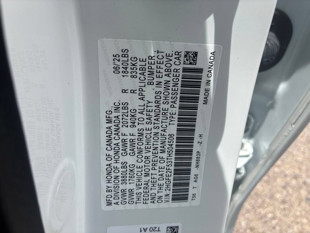 Used 2026 Honda Civic Sport image 25