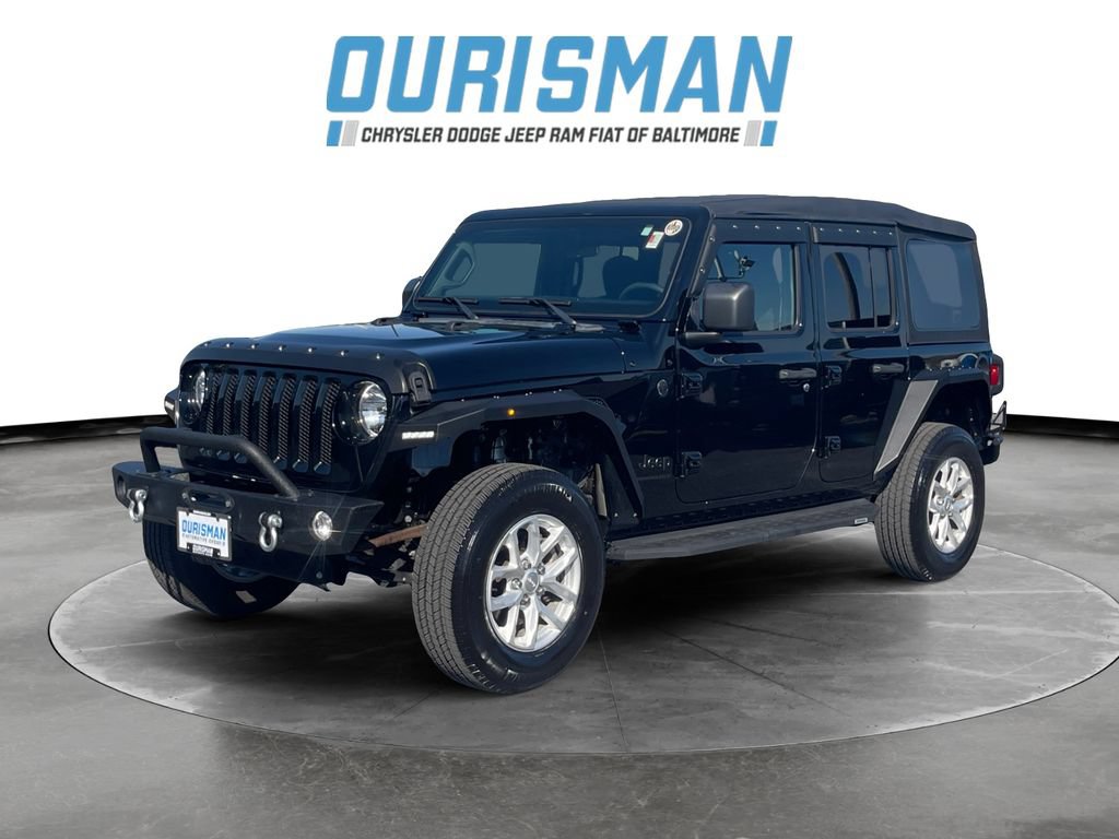 Used 2023 Jeep Wrangler Unlimited Sport AWD/4WD image 2