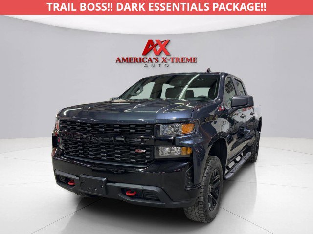 Used 2021 Chevrolet Silverado 1500 Custom Trail Boss w/ LPO, Dark Essentials Package AWD/4WD image 2