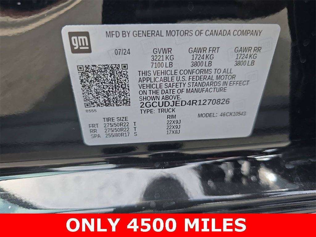 Used 2024 Chevrolet Silverado 1500 High Country w/ High Country Premium Package image 35