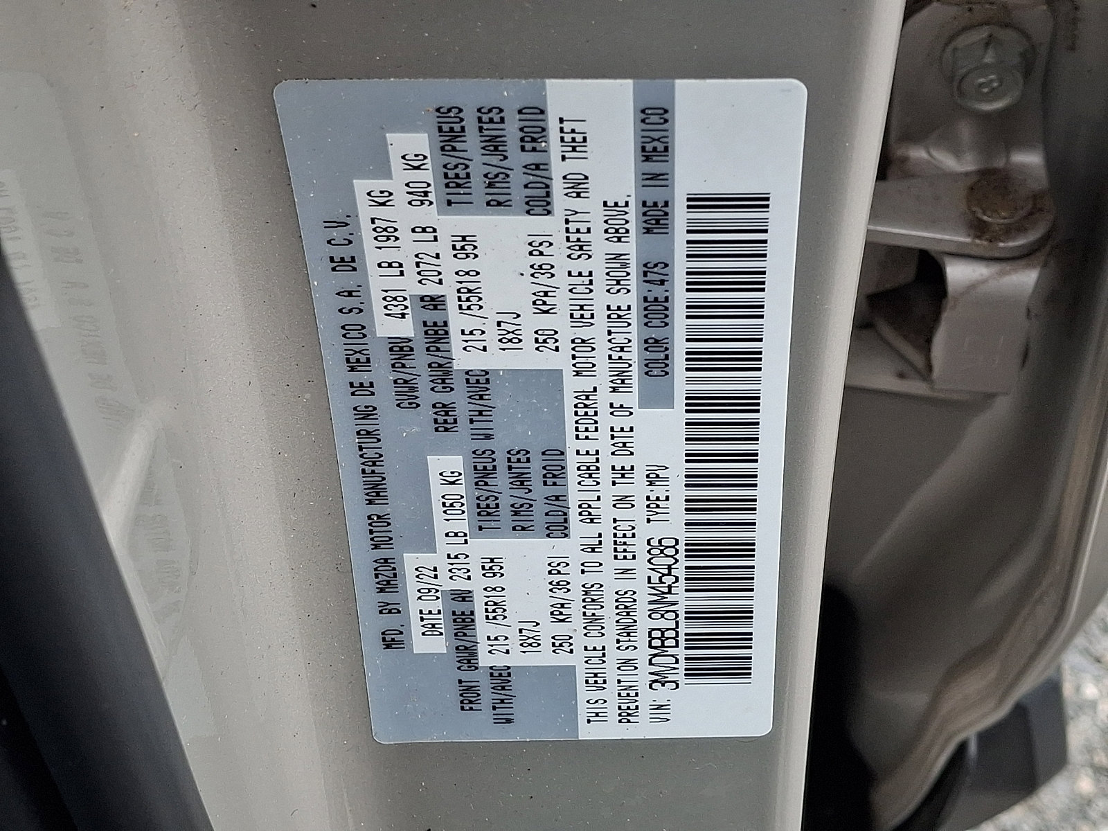 Used 2022 MAZDA CX-30 AWD 2.5 S w/ Select Package image 26