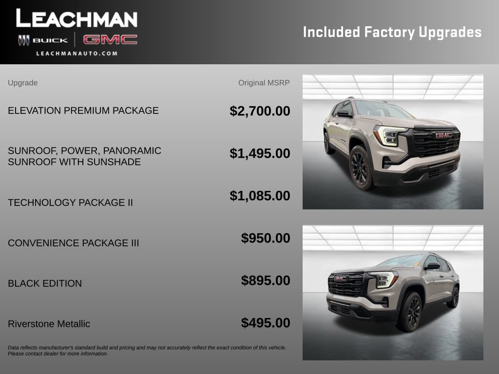 Used 2025 GMC Terrain Elevation w/ Elevation Premium Package AWD/4WD image 10