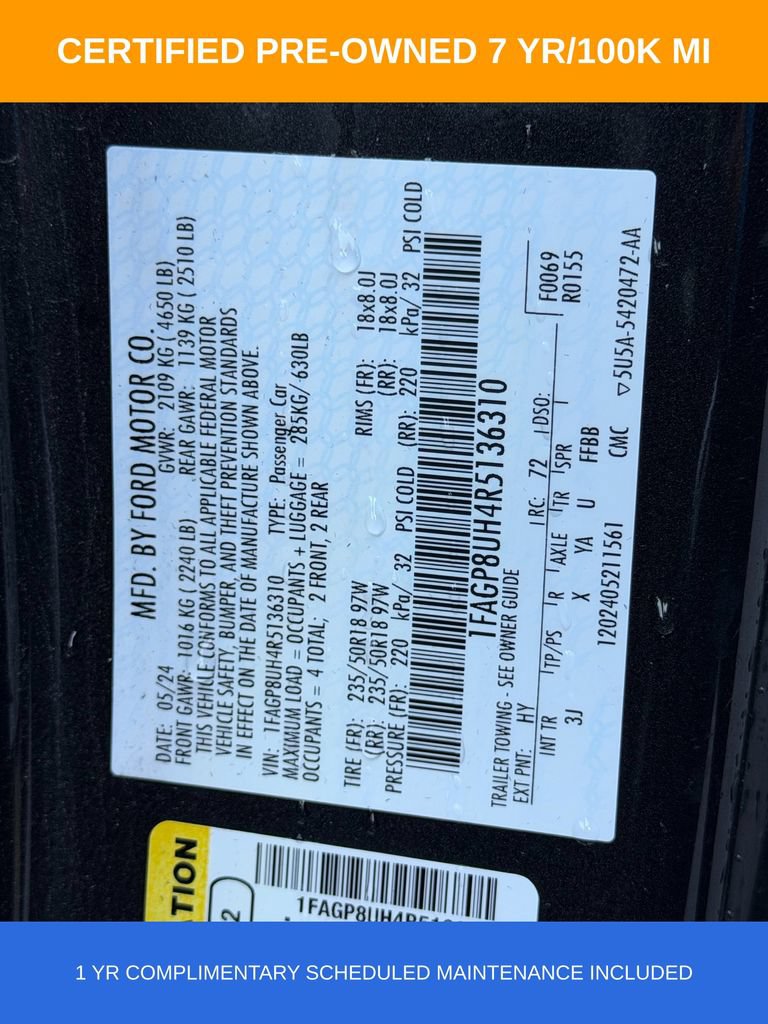 Used 2024 Ford Mustang Premium RWD image 36