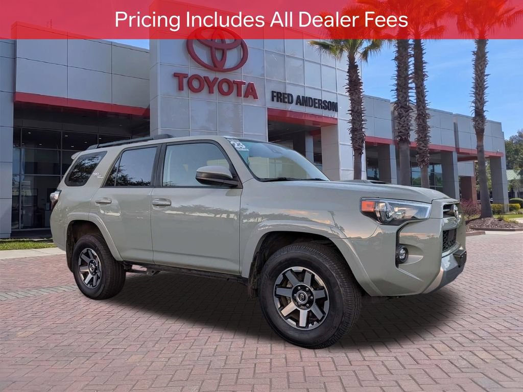 Certified 2023 Toyota 4Runner TRD Off-Road AWD/4WD image 1