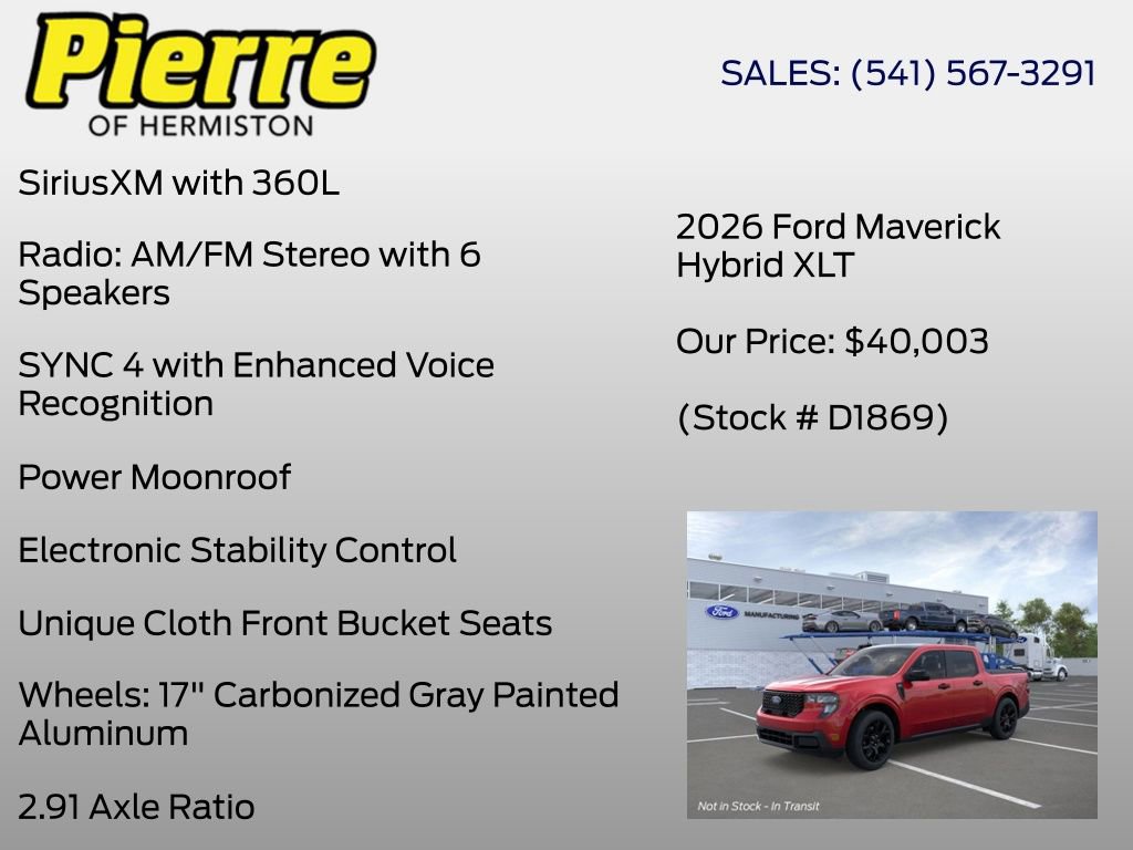 New 2026 Ford Maverick XLT image 12