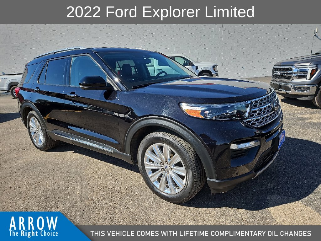 Used 2022 Ford Explorer Limited w/ Equipment Group 301A RWD image 1