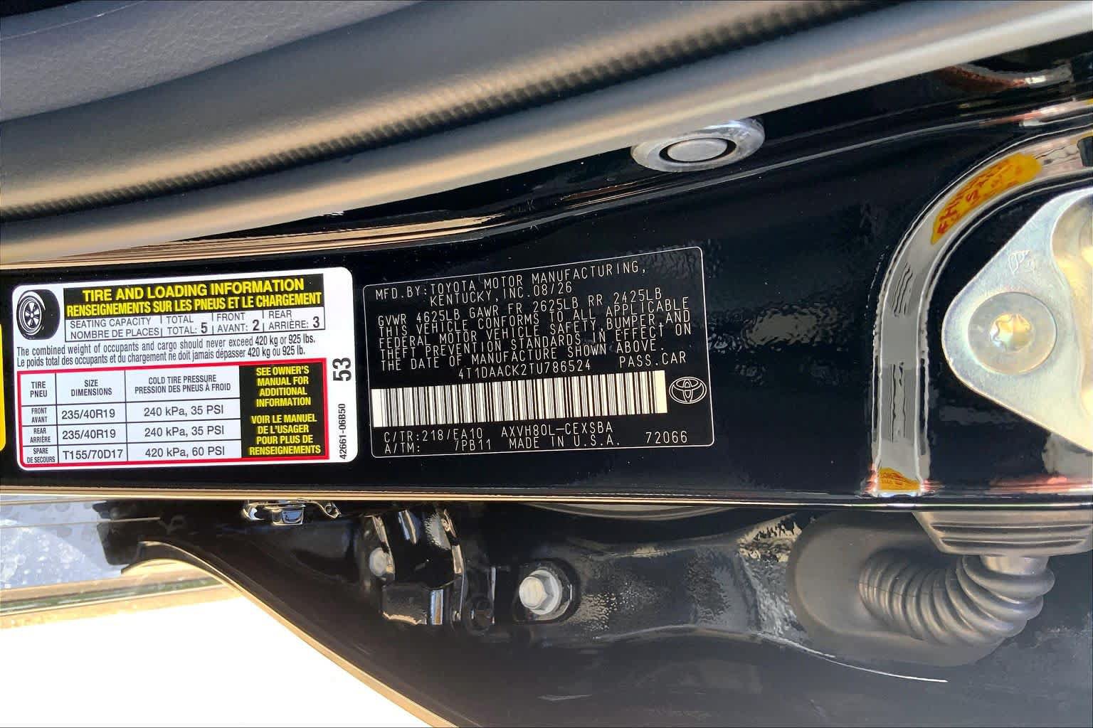 New 2026 Toyota Camry SE w/ Multimedia Upgrade Package FWD image 16
