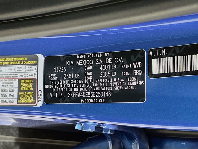 New 2025 Kia K4 GT-Line w/ GT-Line Sunroof Package image 32