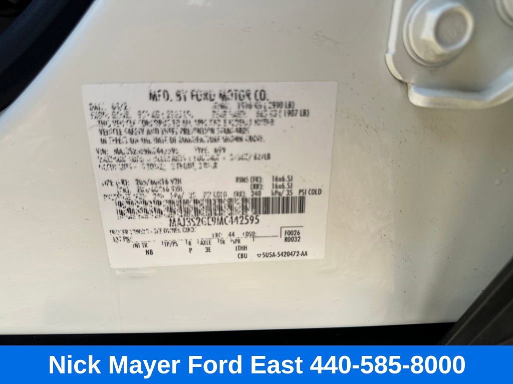 Used 2021 Ford EcoSport SE w/ Interior Protection Package image 22