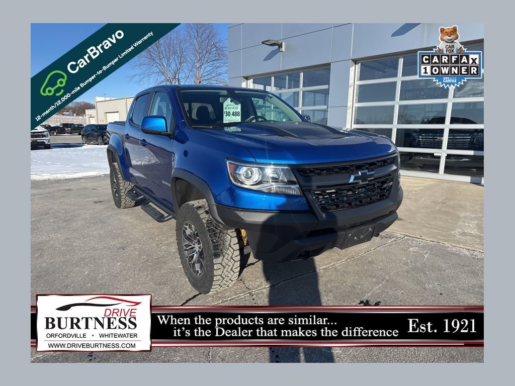 Certified 2019 Chevrolet Colorado ZR2