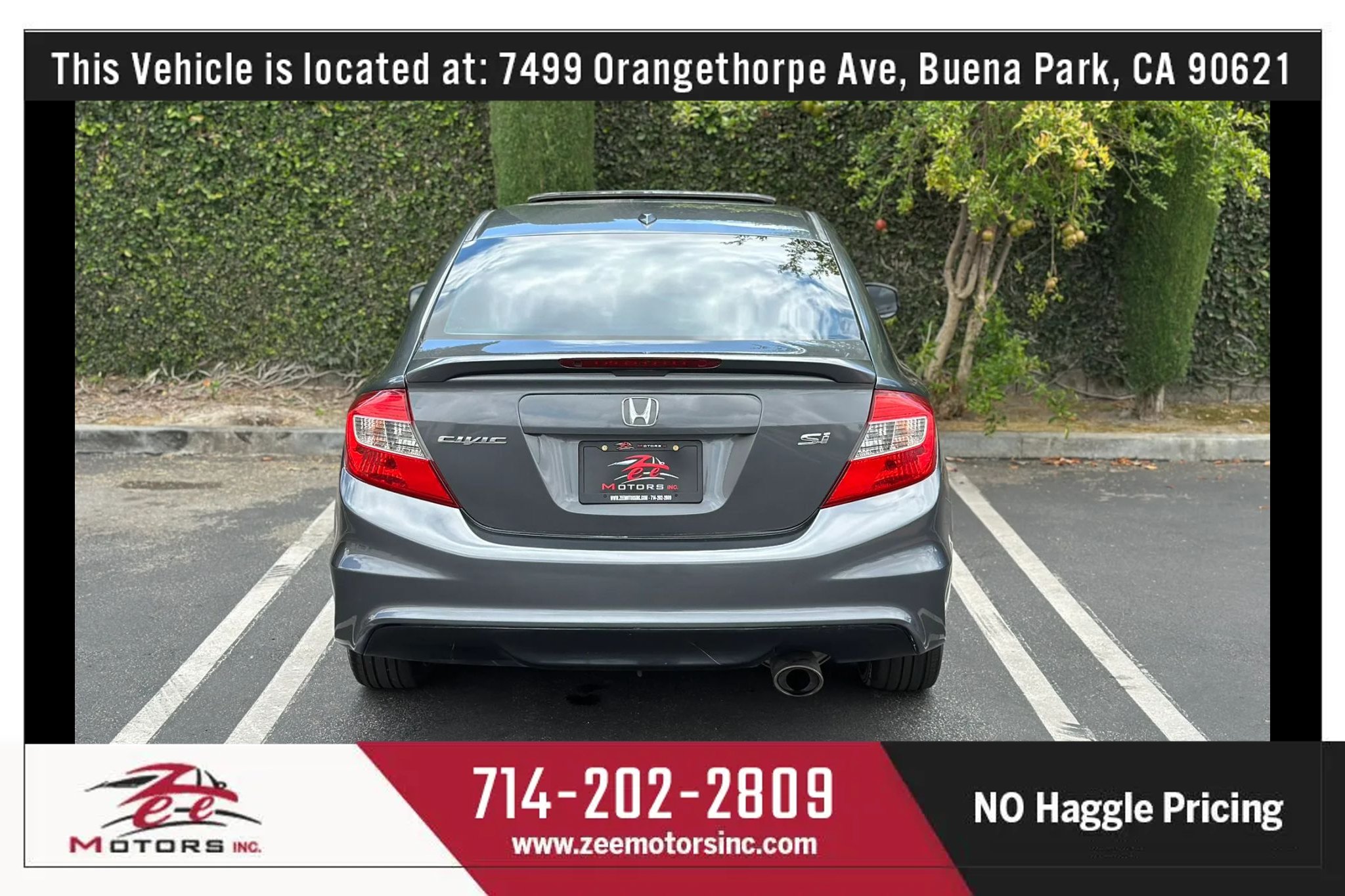 Used 2012 Honda Civic Si image 7