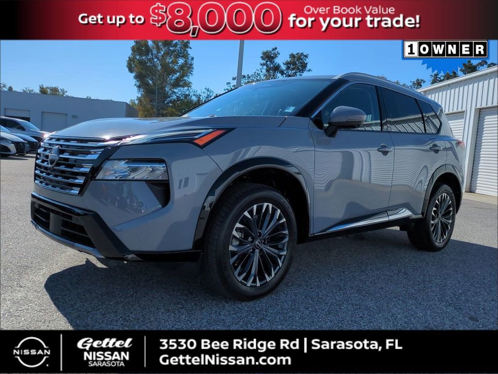 Certified 2025 Nissan Rogue Platinum w/ Tech Package