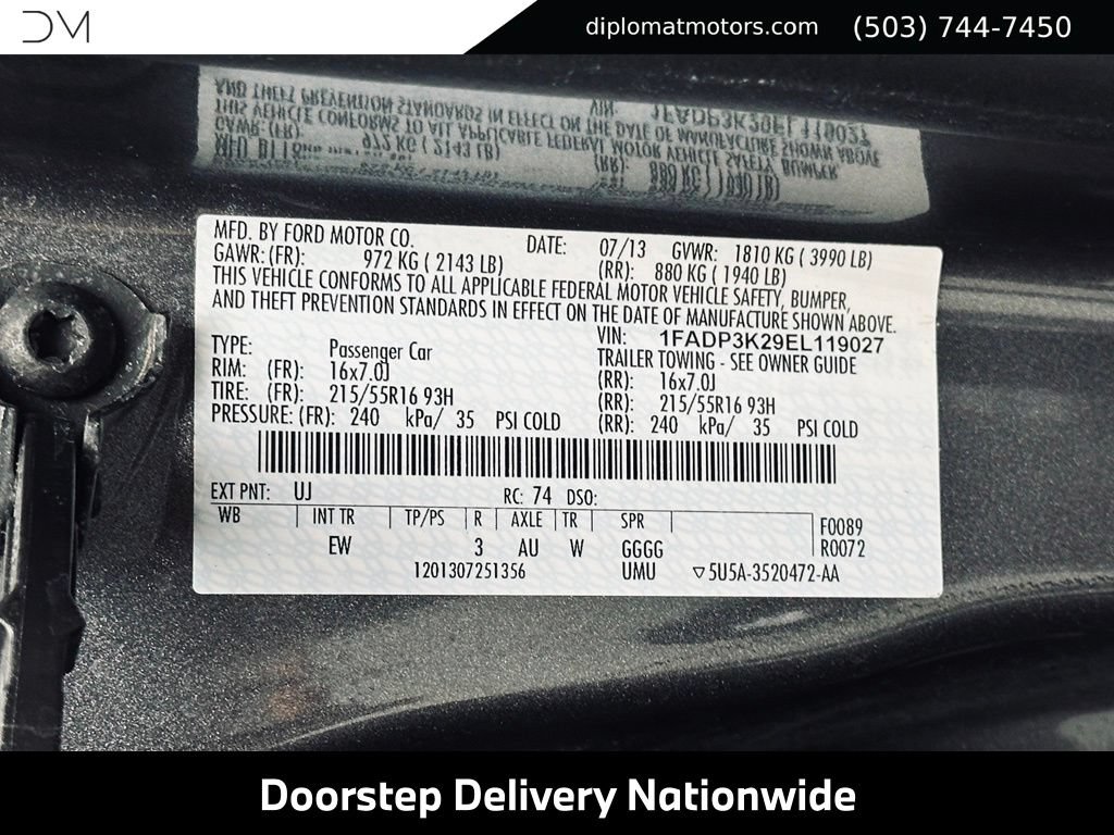 Used 2014 Ford Focus SE w/ SE Winter Package FWD image 49