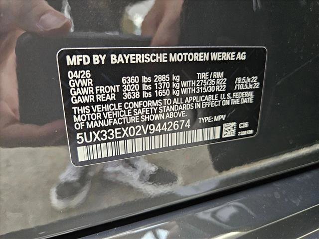 New 2027 BMW X6 xDrive40i AWD/4WD image 17