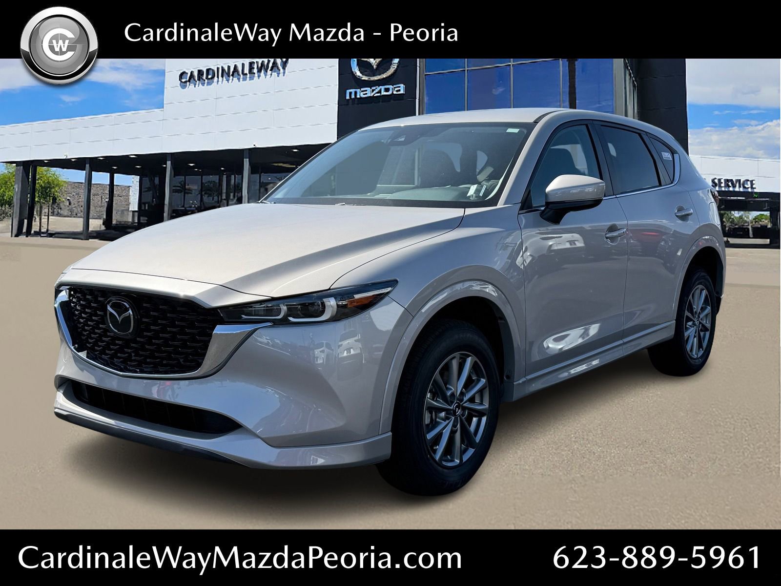 New 2025 MAZDA CX-5 AWD 2.5 S w/ Select Package