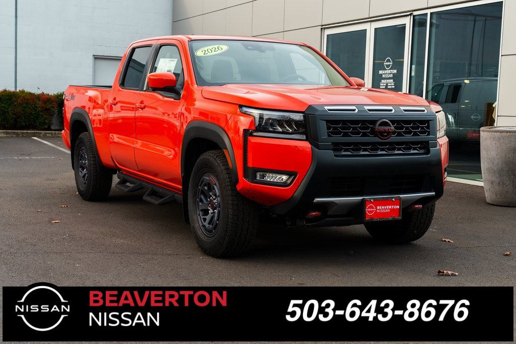 New 2026 Nissan Frontier PRO-4X